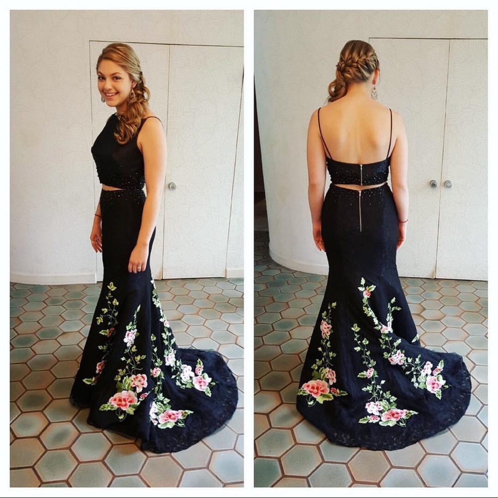 Sherri Hill prom dress. Two piece. Like new.